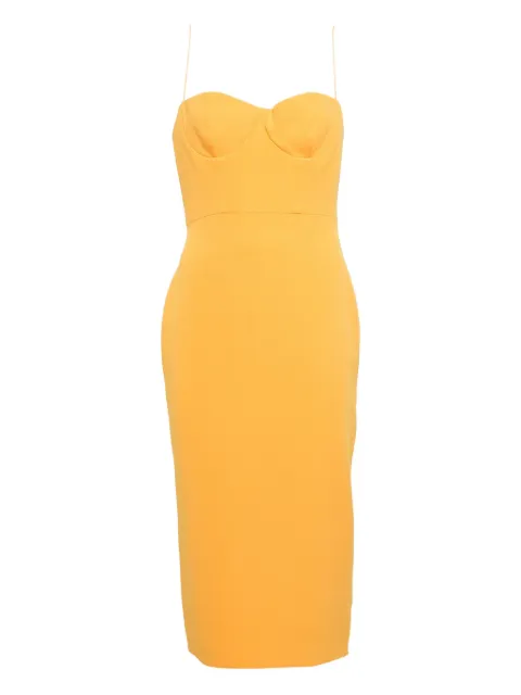 Alex Perry corset-style midi dress