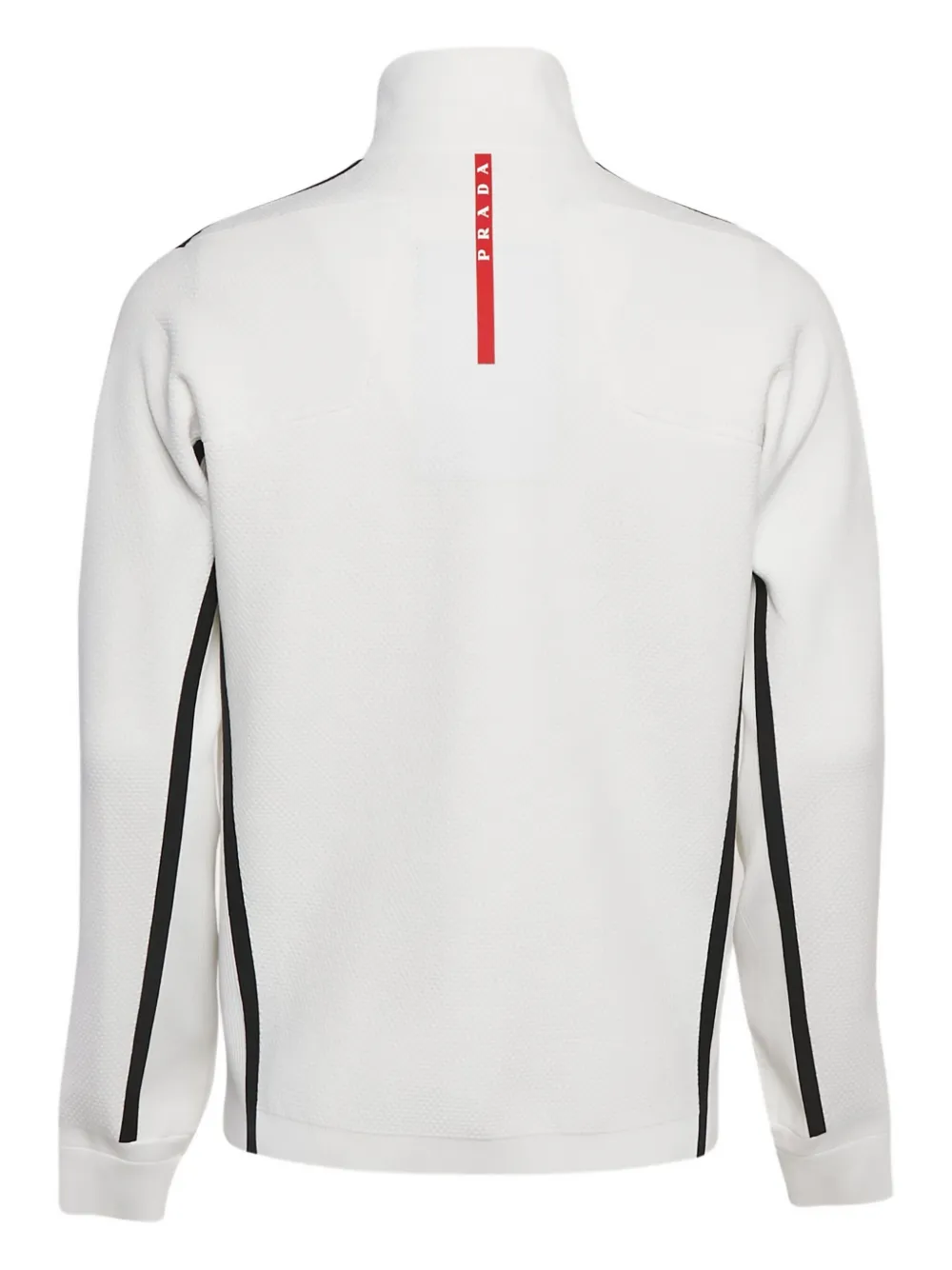 Prada Pre-Owned zip-up panelled sweatshirt | Image 2