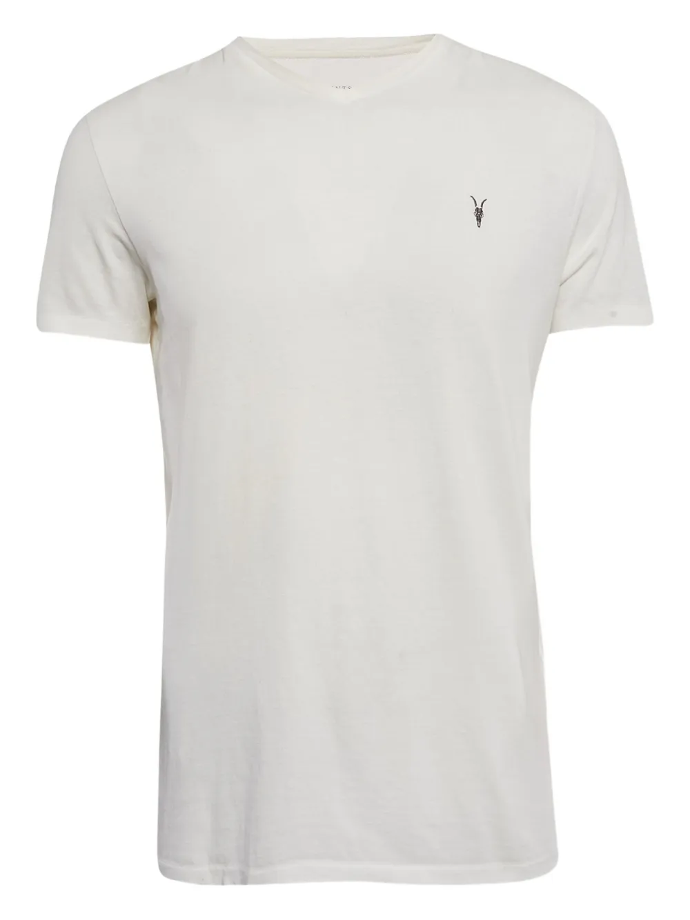AllSaints V-neck cotton T-shirt | White | Image 1