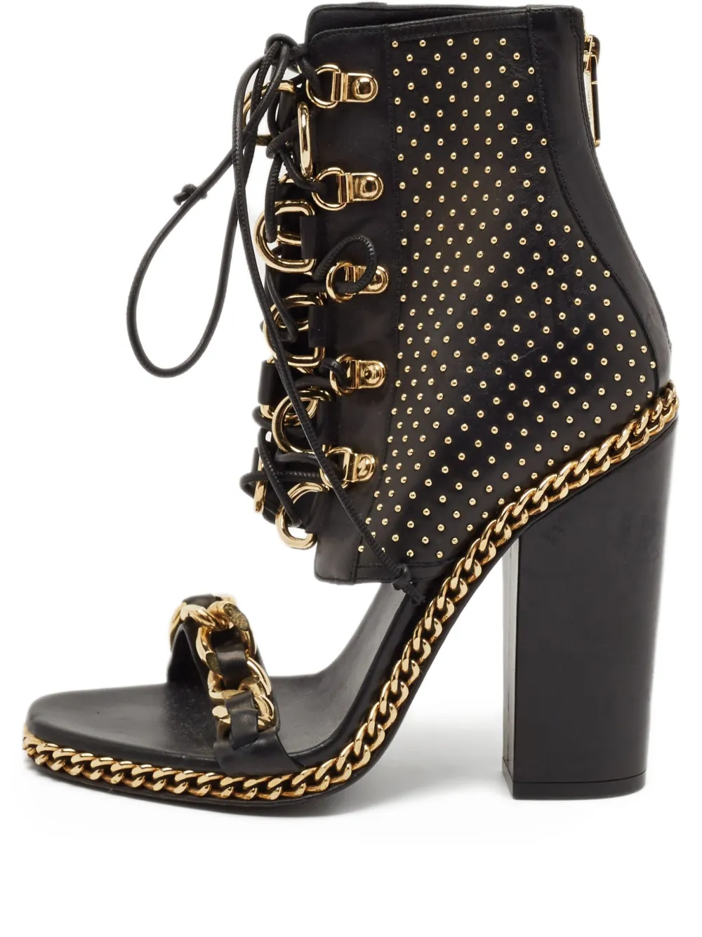 Balmain Pre-Owned 2024 120mm studded sandals | Black | Image 1