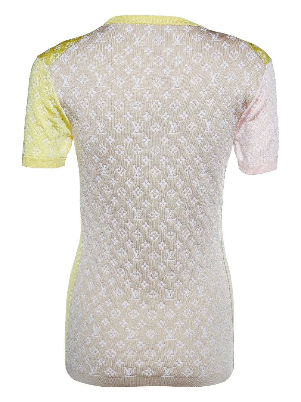 Louis Vuitton Pre-Owned 2024 monogram-jacquard T-shirt | Image 2