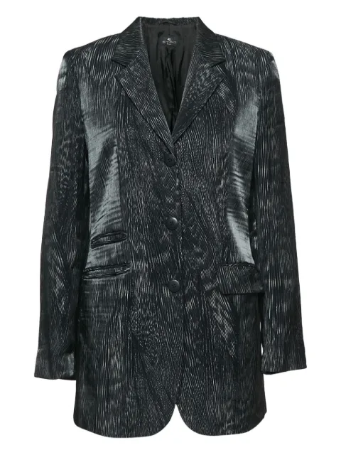 Etro Pre-Owned single-breasted blazer