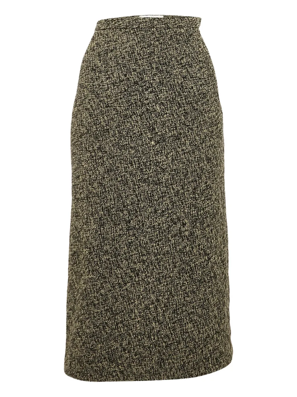Max Mara pre-owned tweed midi skirt | Grey | Image 1