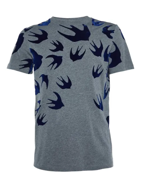 Alexander McQueen Pre-Owned velvet-embellished T-Shirt