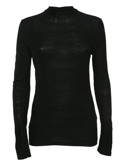 BOSS top con cuello alto