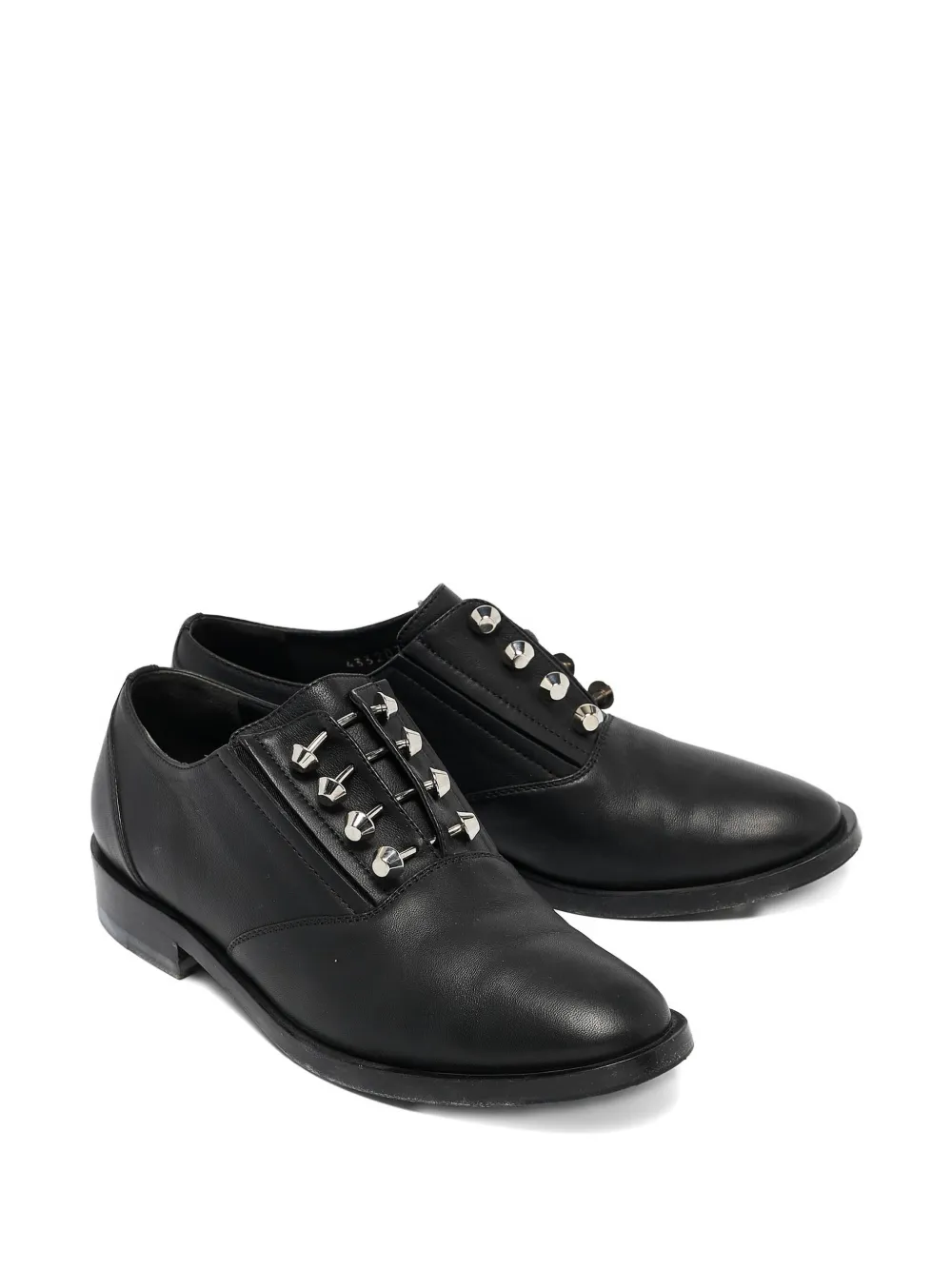 Balenciaga Pre-Owned leather studded oxfords shoes | Pre-Owned | Image 2