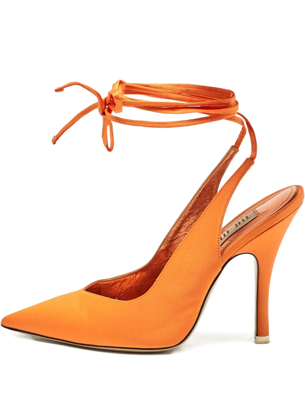 The Attico 115mm leather heeled pumps | Image 1