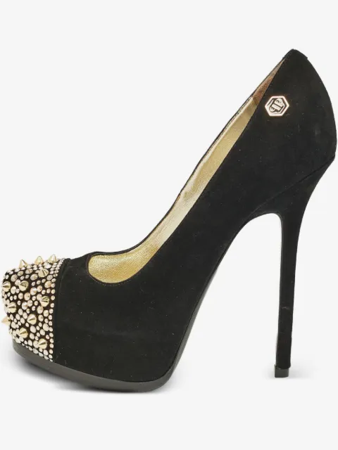 Philipp Plein zapatillas con plataforma de 120mm de archivo
