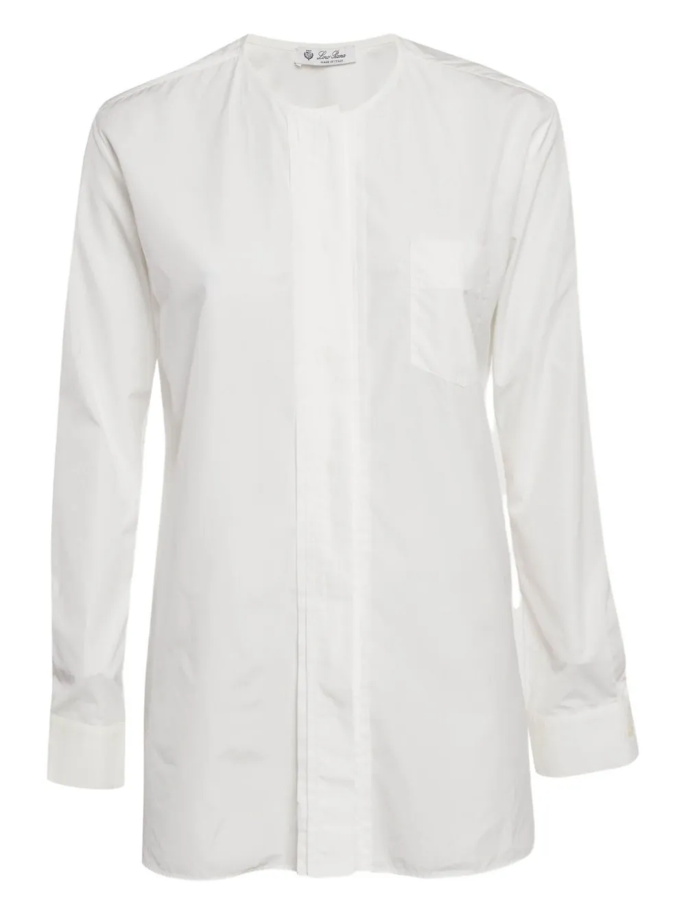 button front pocket shirt
