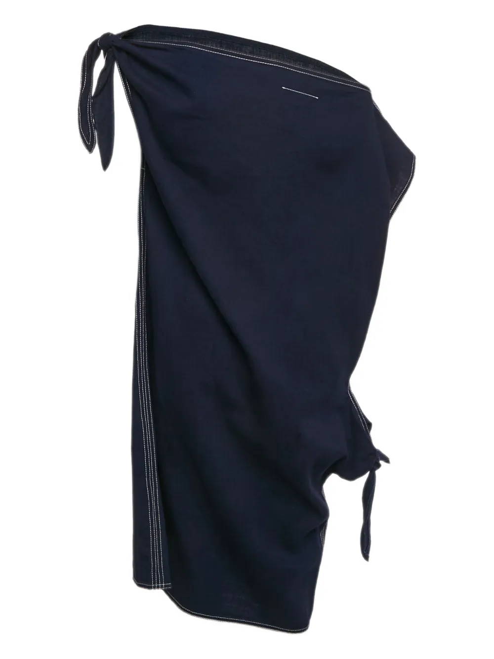 Maison Martin Margiela Pre-Owned knot-detail cotton dress | Image 2