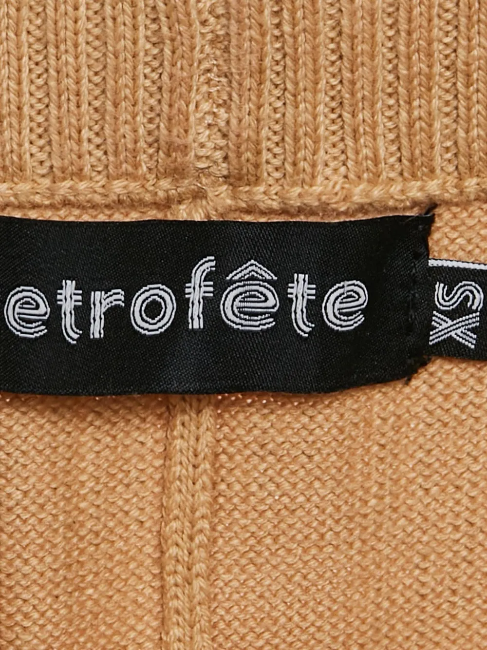 Pre-owned Retroféte Crystal Pattern Trousers In Neutral