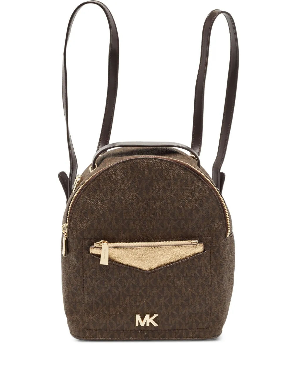 Michael Kors 2024 モノグラム バックパック - ブラウン Michael Kors 2024 モノグラム バックパック - ブラウン