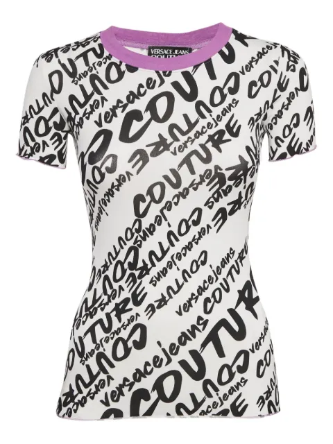 Versace Pre-Owned logo-print t-shirt