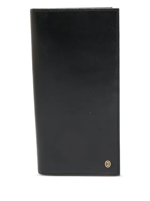 Cartier leather clasp wallet