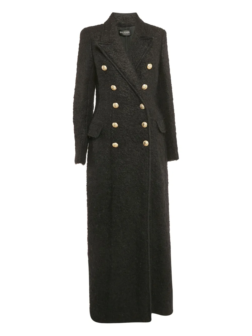 Balmain Pre-Owned double-breasted coat | Black | Image 1