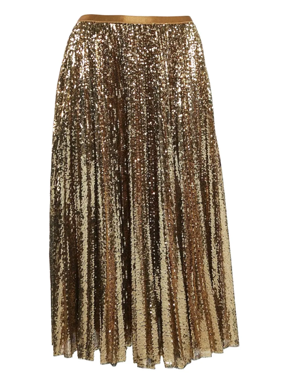 Polo Ralph Lauren Vintage 2024 スパンコール プリーツスカート - ゴールドトーン Polo Ralph Lauren Vintage 2024 スパンコール プリーツスカート - ゴールドトーン