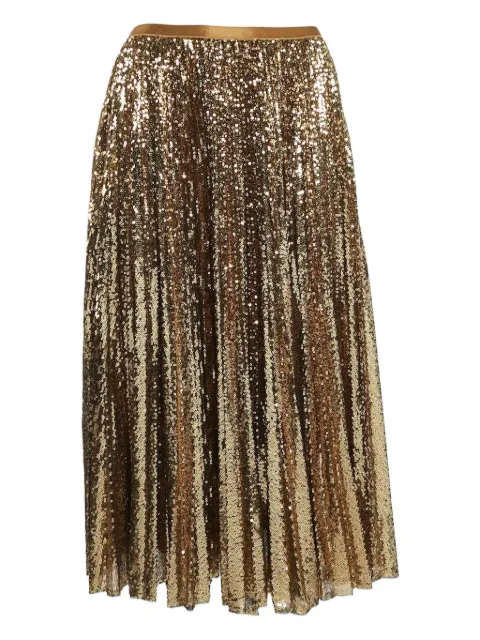 Polo Ralph Lauren Vintage 2024 pleated sequin skirt