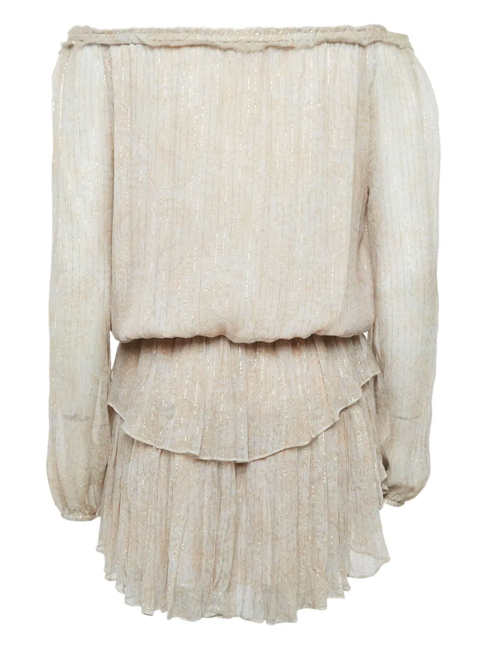 LoveShackFancy pre-owned off-shoulder tiered dress | Image 2