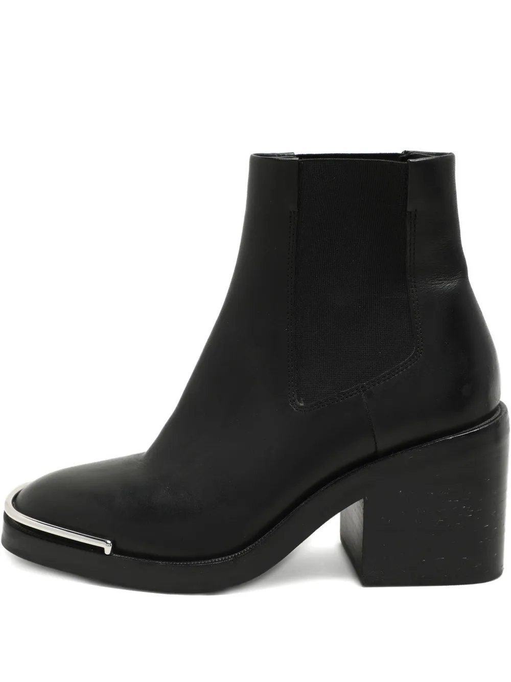 Pre-Owned Alexander Wang block-heel leather boots | Black | Image 1
