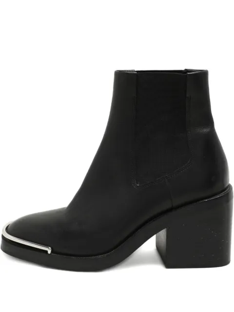 Pre-Owned Alexander Wang block-heel leather boots