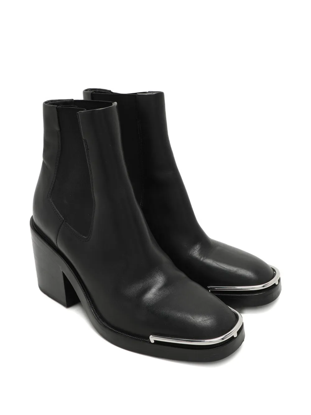 Pre-Owned Alexander Wang block-heel leather boots | Ankle Boots | Image 2
