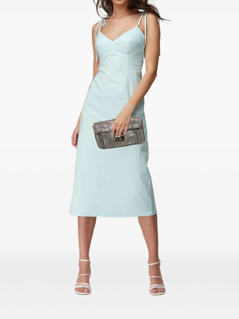 Chloé Pre-Owned Elsie Clutch aus Tweed | Image 2