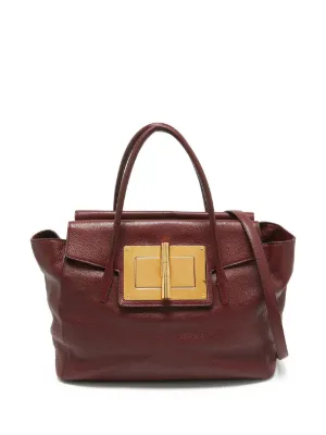 TOM FORD カーフレザー ショルダーバッグ ブラウン 関税込】新作◇TOM FORD トムフォード◇ロゴ ショルダーバッグ