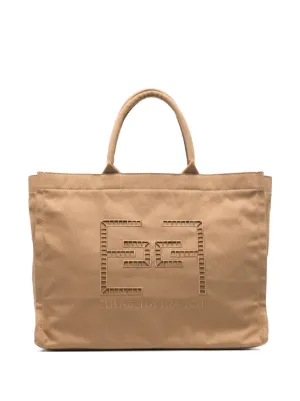 トートバッグ ELISABETTA FRANCHI Woman Tote bags Yellow BS83A5 DC7 Elisabetta Franchi Tote Bags for Women - Shop on FARFETCH