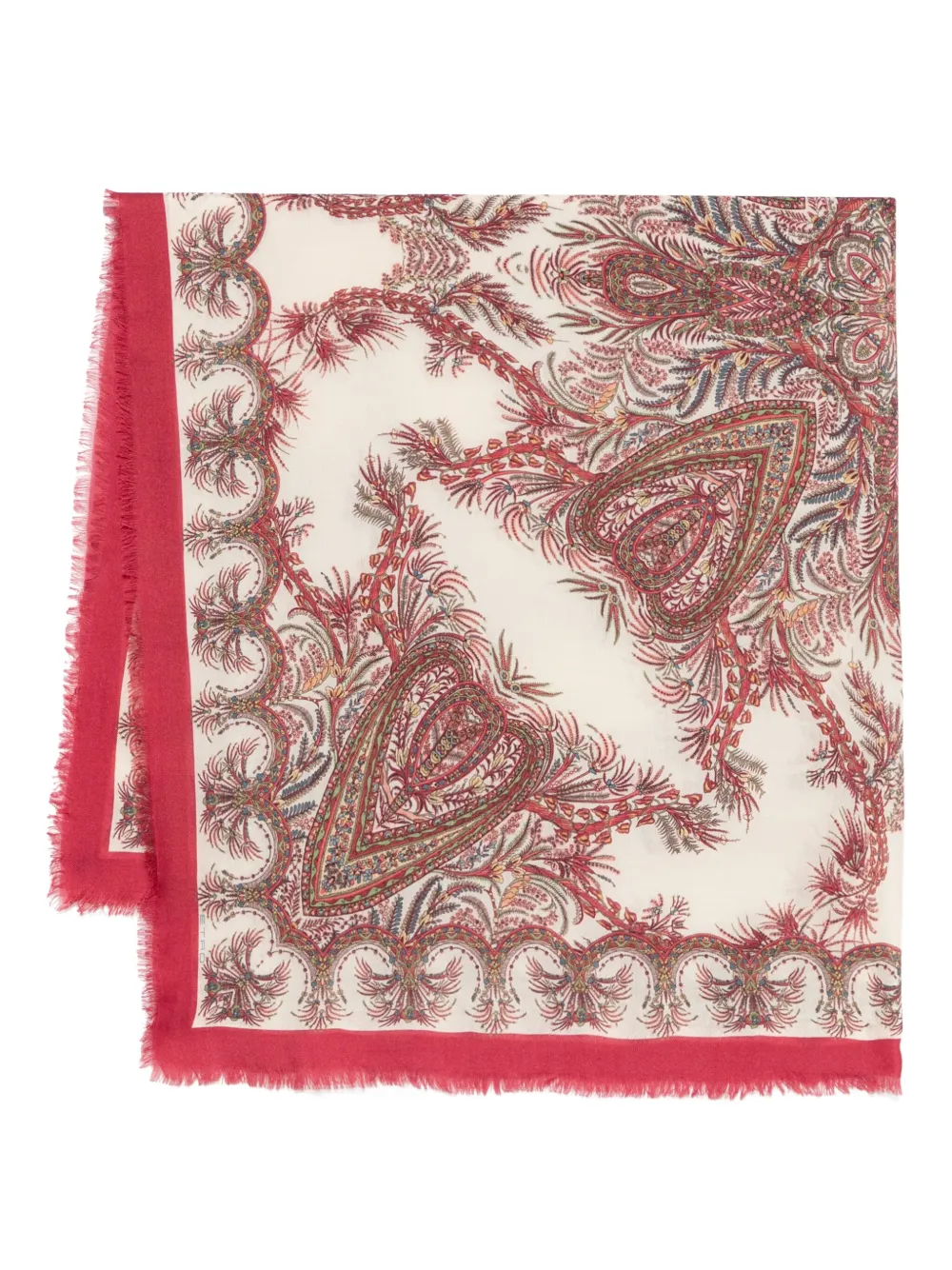 Shop Etro Paisley-print Scarf