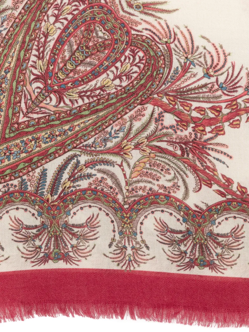 ETRO paisley-print scarf - Beige