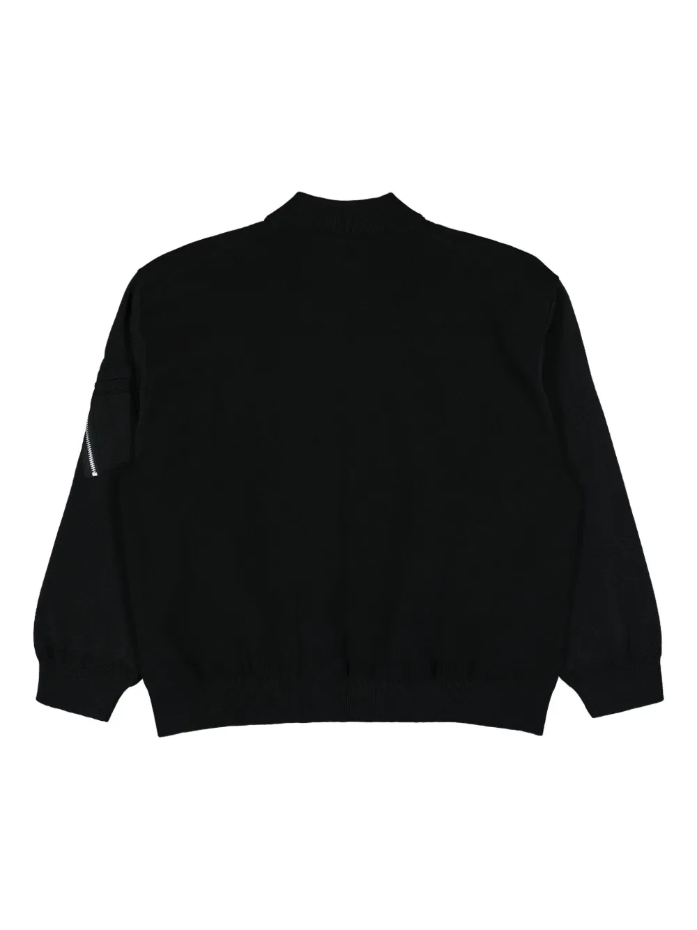 Comme des Garçons Homme zip-up sweatshirt - Zwart