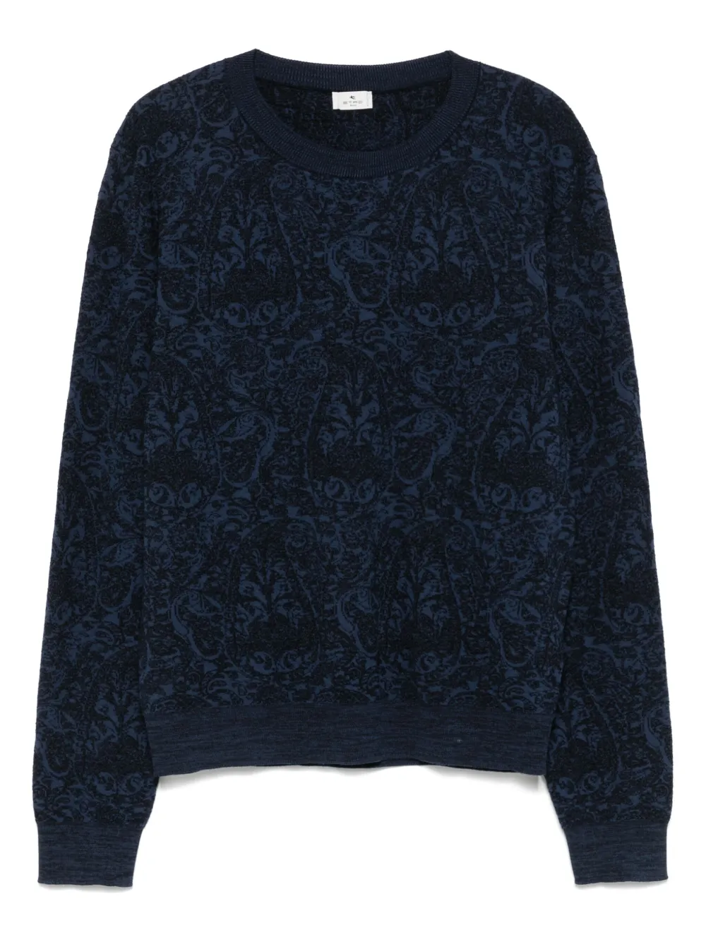 ETRO suéter con motivo de cachemira | azul | Image 1