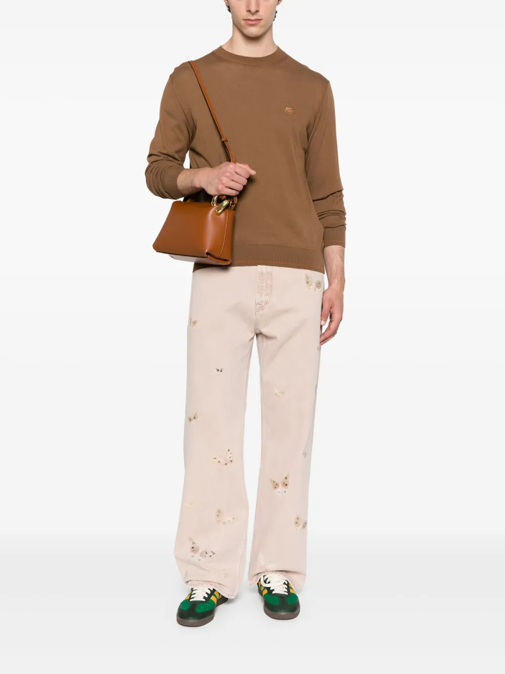 ETRO cotton T-shirt - Bruin