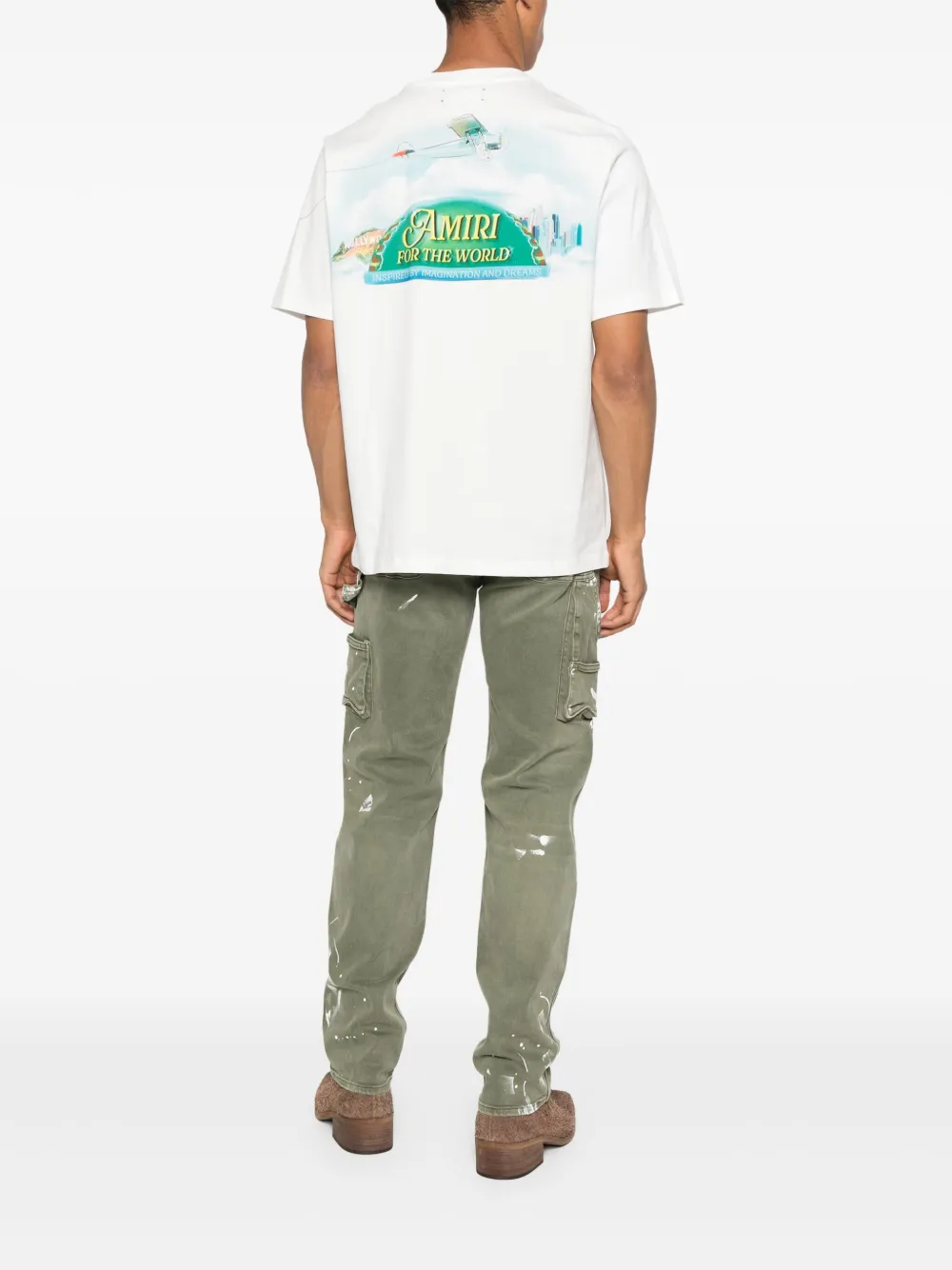 AMIRI cotton t-shirt - Wit