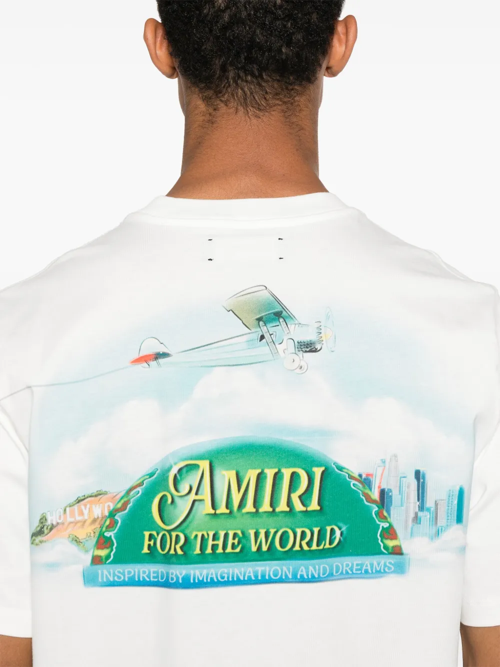 AMIRI Katoenen T-shirt Wit