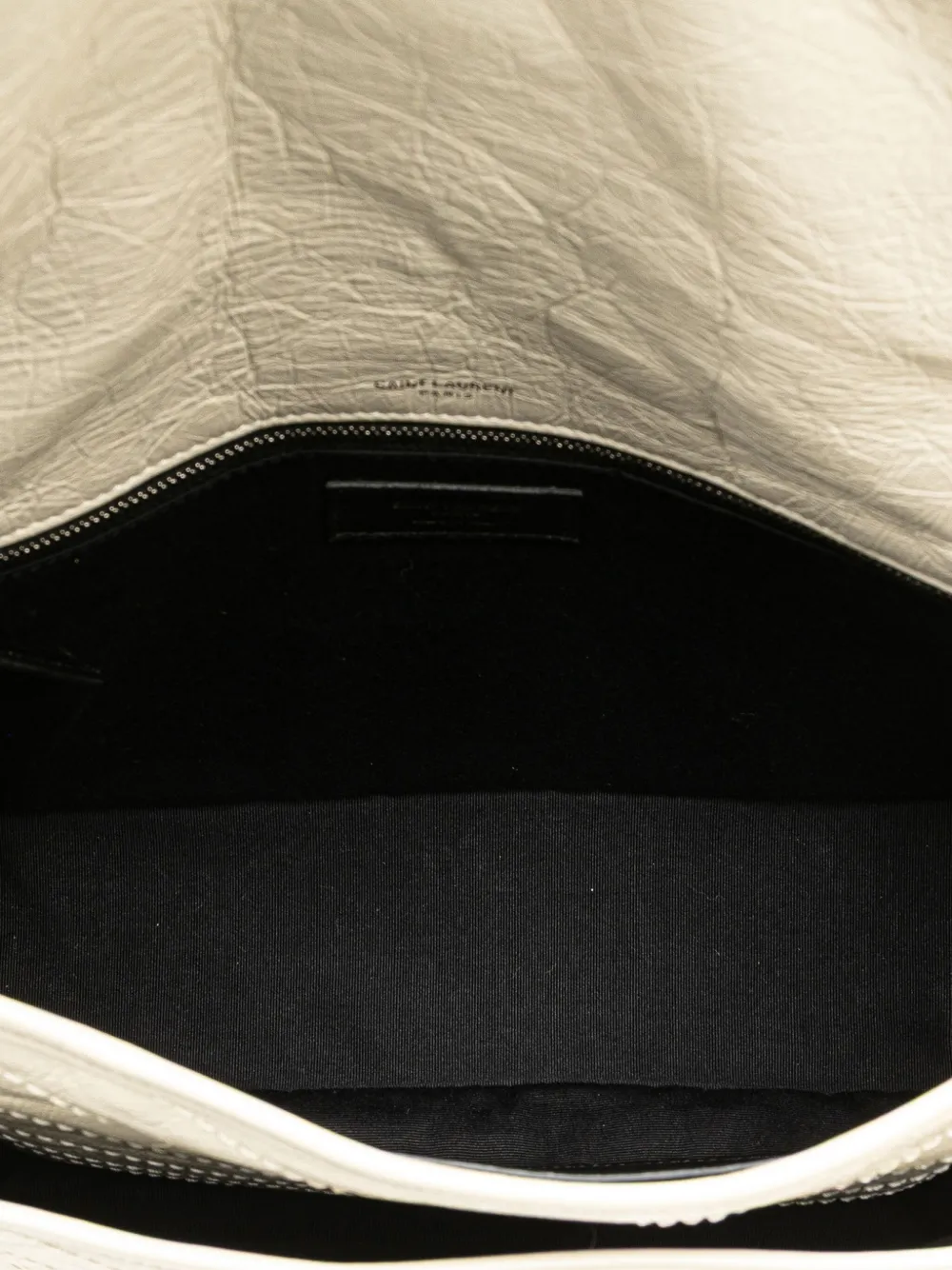 Pre-owned Saint Laurent 2019 Medium Crinkled Calfskin Niki Bag Shoulder Bag
