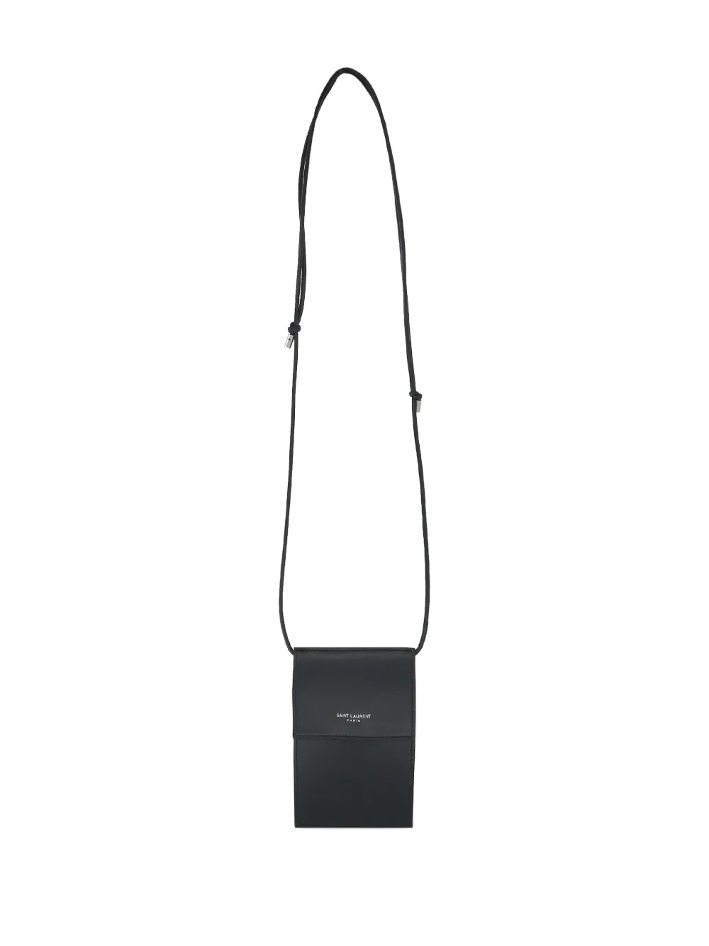 Saint Laurent Mini-tas van soepel leer Geel