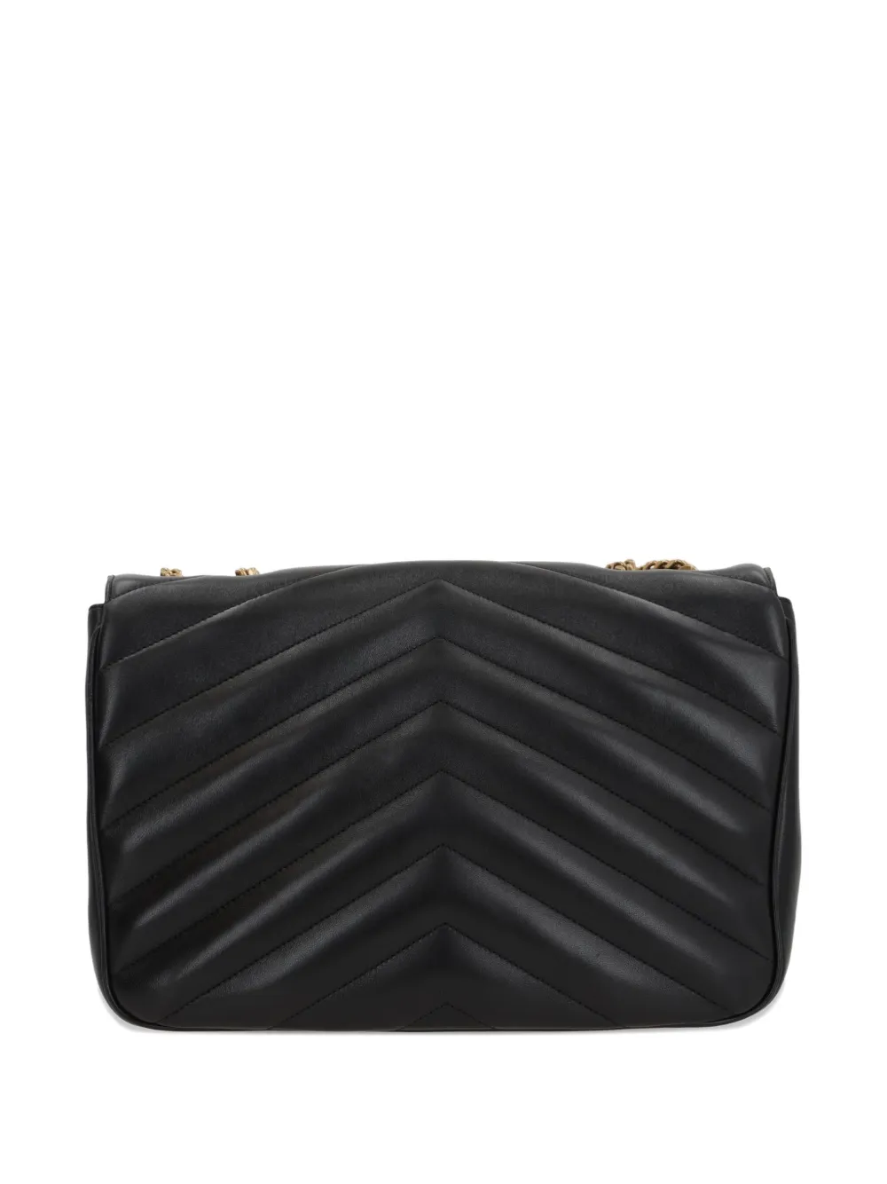 Saint Laurent large Loulou shoulder bag - Zwart