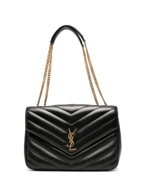 Saint Laurent ニキ ショルダーバッグ L | ブラック | FARFETCH JP