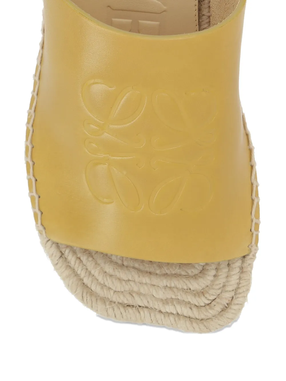 LOEWE 70mm leather sandals NEUTRO