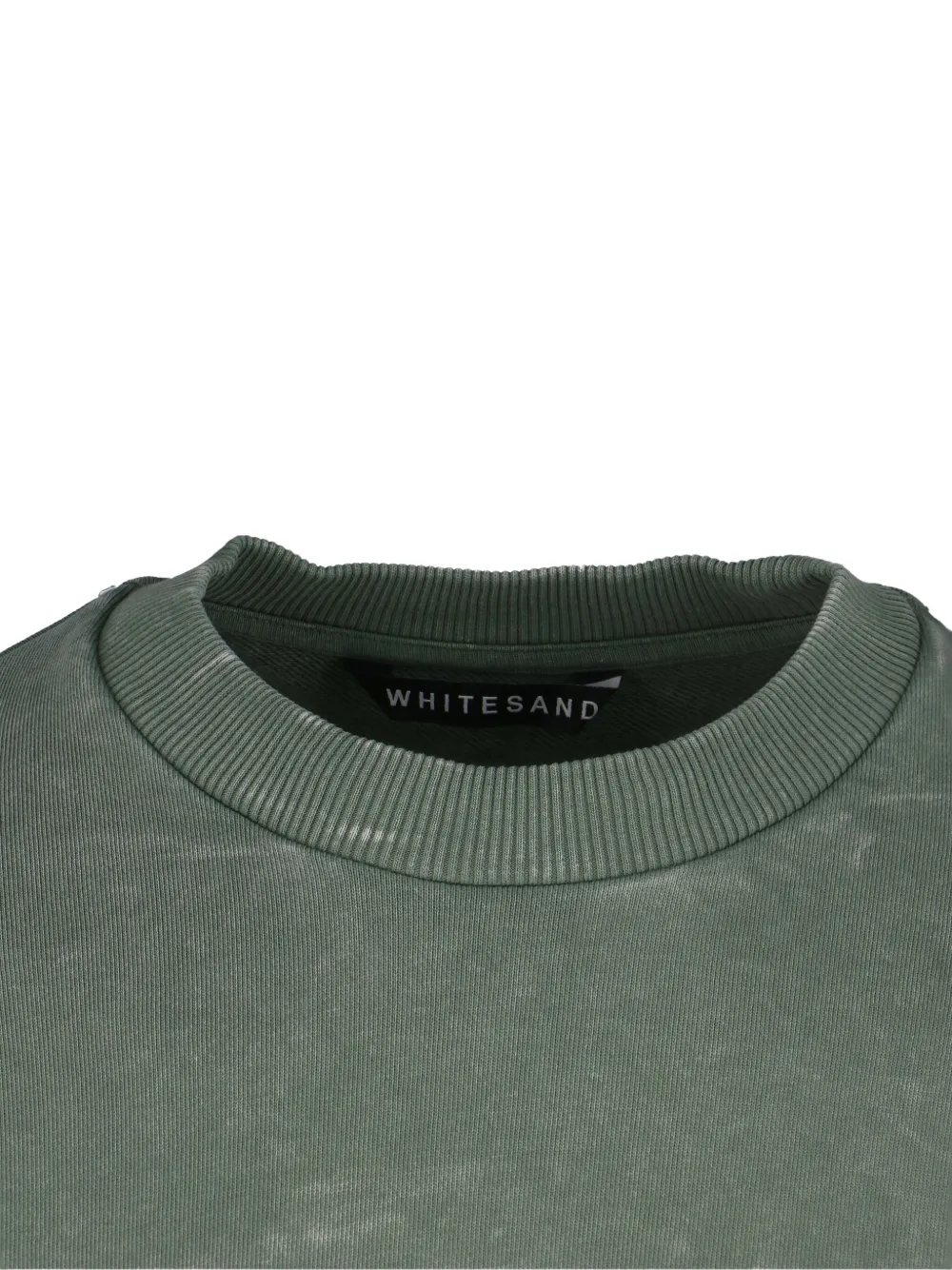 White Sand Katoenen sweater Groen