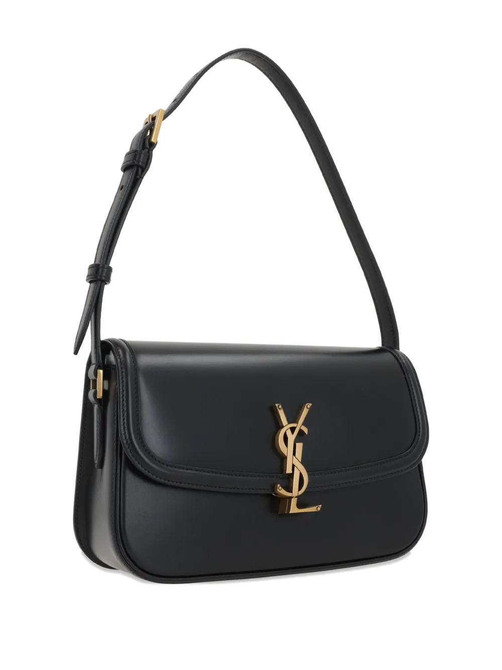 Saint Laurent Solferino schoudertas Zwart