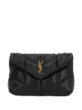 Saint Laurent mini Loulou Puffer bag - Black