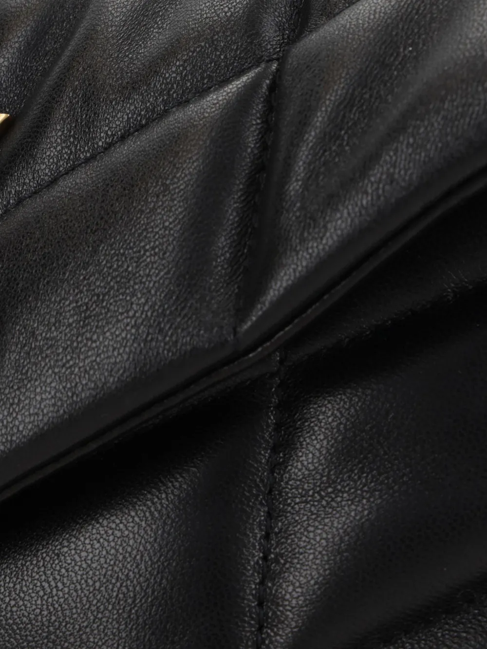 Saint Laurent Loulou Puffer kleine tas Zwart