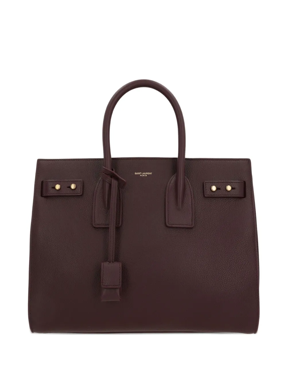 Saint Laurent Small Sac De Jour Tote Bag In Red