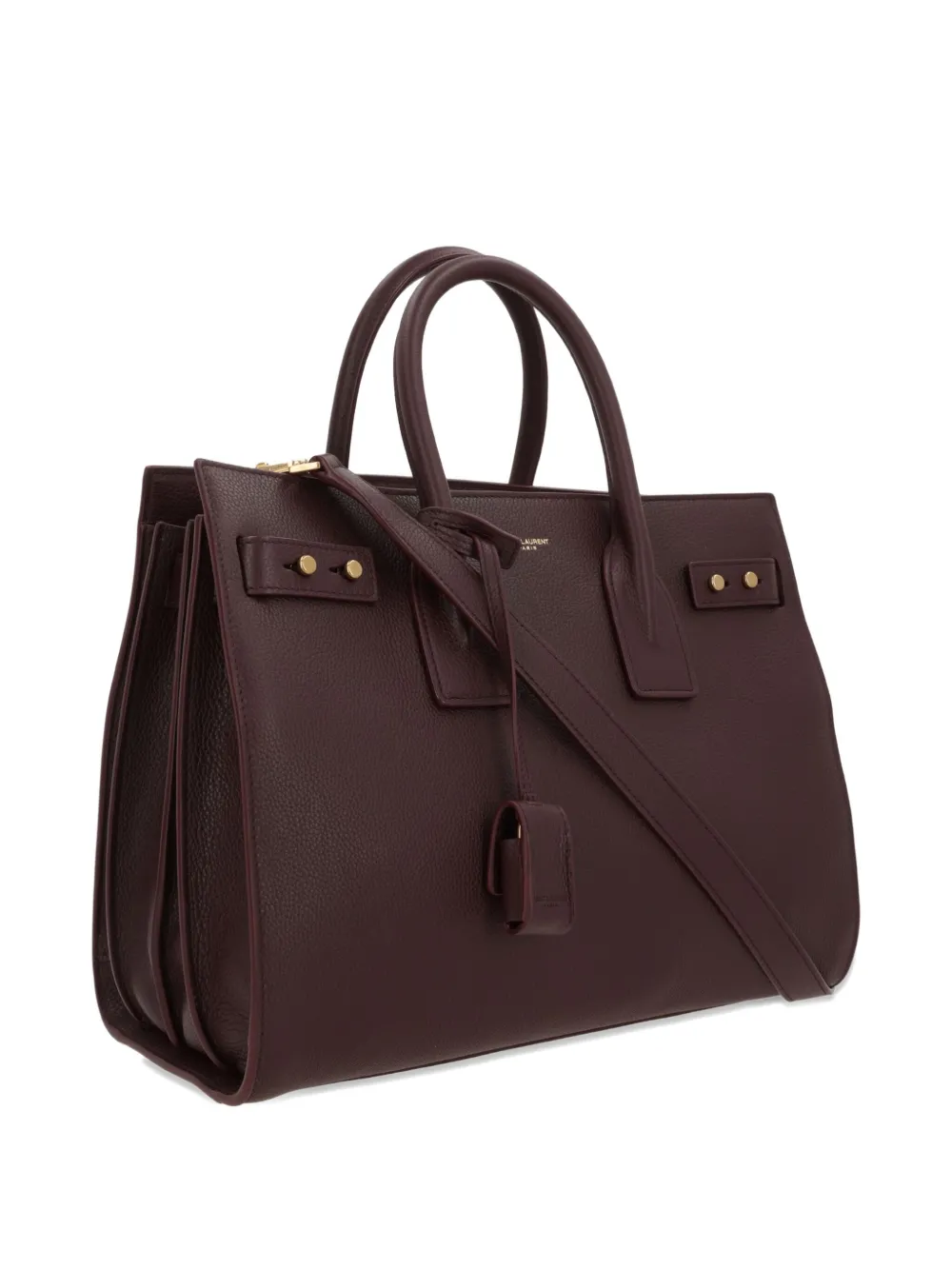 Saint Laurent Sac de Jour kleine shopper Rood