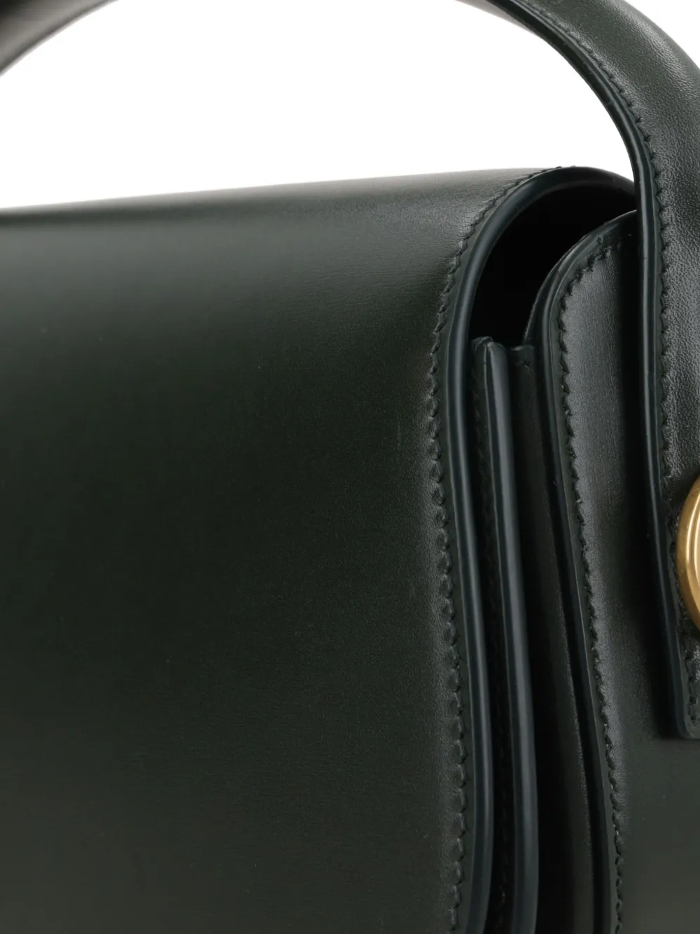 Saint Laurent Leren schoudertas Groen