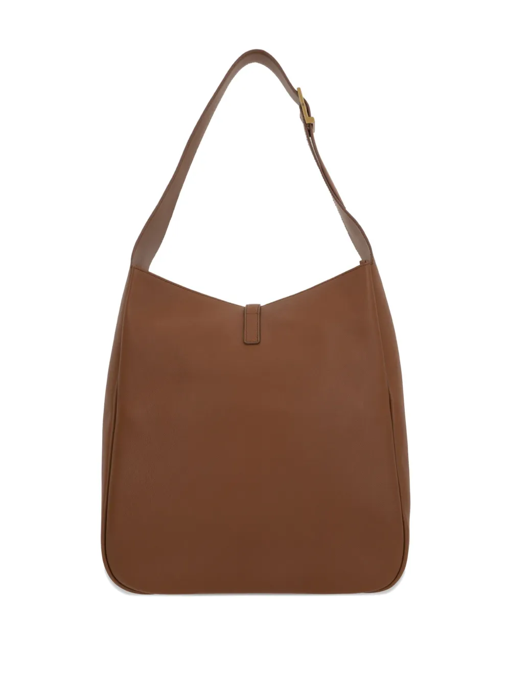 Saint Laurent Leren schoudertas - Bruin