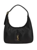 Saint Laurent Cassandre-plaque shoulder bag - Black
