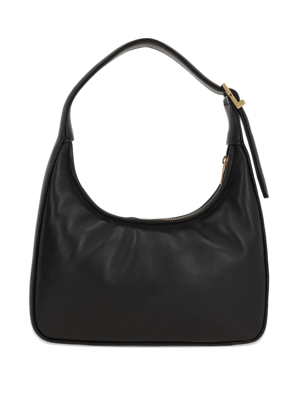 Saint Laurent Cassandre-plaque shoulder bag - Zwart